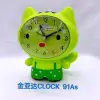 Small alarm clock, student clock, clock, cartoon music alarm clock Specification image